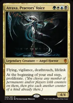 MTG English Atraxa, Praetors' Voice NM Foil Commander 2016 Edition - Image 1