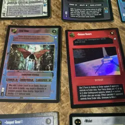 Star Wars CCG Endor Foil Cards 9 - Image 4