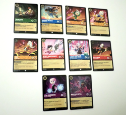 Disney Lorcana Theme Lot - Duck Tales Theme Lot Of 10 Cards - Image 2