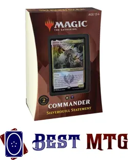 Magic The Gathering MTG Commander 2021 Deck - Silverquill Statement NM Commander - Image 1