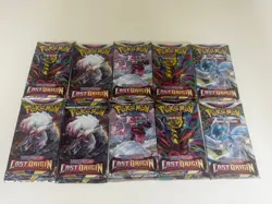 Lot 10x Pokemon Lost Origin Booster Pack Sword & Shield Sealed English - Image 1