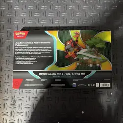 Pokemon Incineroar ex and Torterra ex Special Collection Box. As Shown In Pic - Image 3