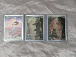 Pokemon 151 Charizard EX Charmander Charmeleon Set Of 3 - Image 1