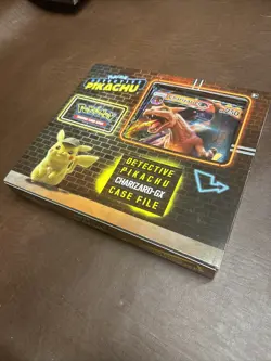 2019 Pokemon Detective Pikachu CHARIZARD-GX Case File (Sealed) - Image 1