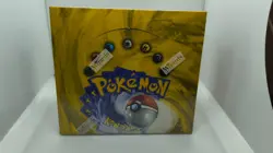 1999 Pokemon Base Set Unlimited Booster Box WOTC Sealed NM Blue Wing Charizard - Image 1