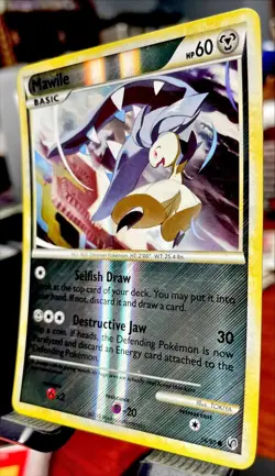 Pokemon TCG - MAWILE - 56/90 - REVERSE HOLO - HGSS UNDAUNTED (2010) - LP - Image 3