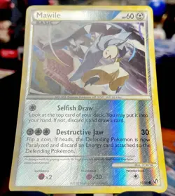 Pokemon TCG - MAWILE - 56/90 - REVERSE HOLO - HGSS UNDAUNTED (2010) - LP - Image 4