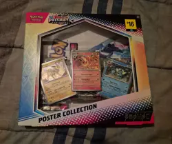 Pokemon Scarlet & Violet 8.5 Prismatic Evolutions Poster Collection - Image 2