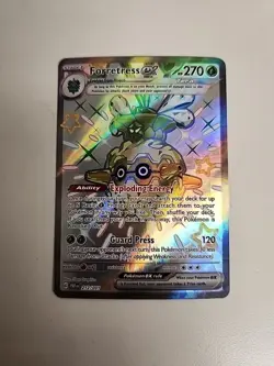 Pokemon TCG Forretress ex Scarlet & Violet: Paldean Fates 212/091 Holo Shiny... - Image 1