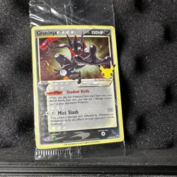Greninja ☆ Gold Star SWSH144 - Pokemon Celebrations Promo Sealed NM - Image 1