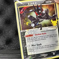 Greninja ☆ Gold Star SWSH144 - Pokemon Celebrations Promo Sealed NM - Image 2