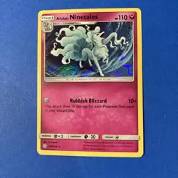 Alolan Ninetales 145/236 - Cosmic Eclipse - Holo Rare - Pokemon TCG - NM - Image 1