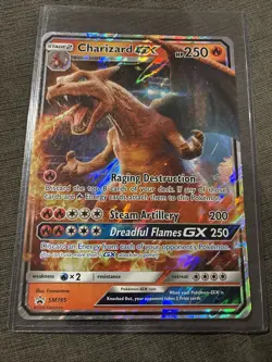 Charizard GX SM195 Jumbo Pokemon Black Star Promo Movie - Image 1