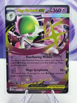 Mega Gardevoir EX 060/132 Mega Evolution Double Rare Pokemon TCG - Image 1