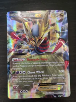 Pokemon Giratina EX 57/98 XY Ancient Origins Ultra Rare 2015 TCG NM Near Mint - Image 1