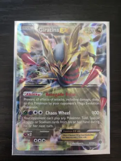 Pokemon Giratina EX 57/98 XY Ancient Origins Ultra Rare 2015 TCG NM Near Mint - Image 2