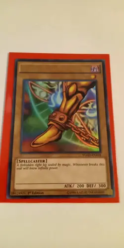 yugioh TCG All 5 pieces of Exodia the Forbidden one ( YGLD ) - Image 3
