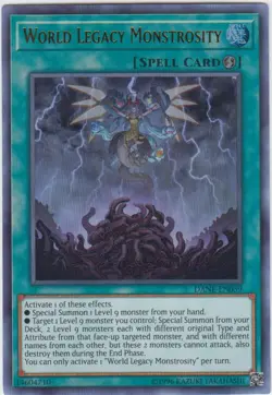 Yugioh! World Legacy Monstrosity - DANE-EN059 - Ultra Rare - Unlimited Edition N - Image 1