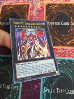 Yugioh Number XX: Utopic Dark Infinity DANE-EN093 Ultra Rare 1st Edition NM - Image 2