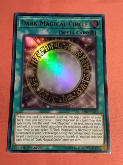 Yu-Gi-Oh! Dark Magical Circle LEDD-ENA15 Ultra Rare 1st Ed. - Unplayed Mint+ - Image 1