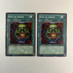 Pot of Greed - Starter Deck: Yugi Evolution - SYE-040 - Lightly Played (Set) - Image 1