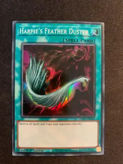 Harpie's Feather Duster - Super Rare - EGS1-EN022 - Yu-Gi-Oh - N/M - Image 1