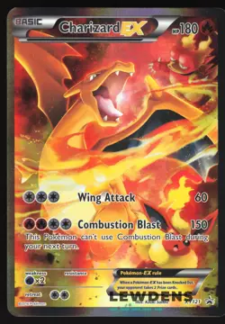Charizard EX - XY121 - Full Art - XY Black Star Promo - Pokemon Card - Image 1