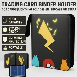 For Pokemon Trading Cards Album Folder 400 Pockets Card Binder Holder Gift UK - Image 4