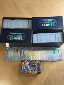 Phantasmal Flames Bulk Bundle : 1300+ Cards With Holos & Reverse Holos - Image 1