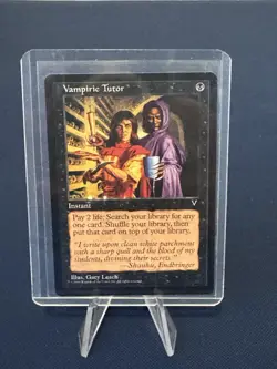 MTG - Magic The Gathering - Vampiric Tutor - Visions - NP/LN! - Image 3