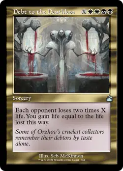 Debt to the Deathless (364) - Ravnica Remastered - Uncommon Retro - Image 1