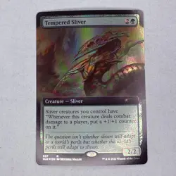 SLD Tempered Sliver (Extended Art) Secret Lair Drop Foil MTG NM - Image 1