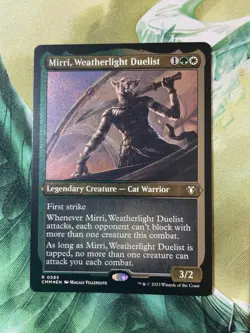Mirri, Weatherlight Duelist Foil Etched Commander Masters NM MTG CMM - Image 1