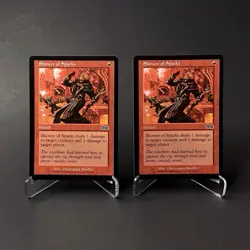 (2) Magic: The Gathering Shower of Sparks MTG Urza's Saga 1993-1998 LP - Image 1