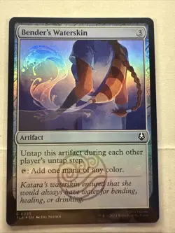 Bender's Waterskin C Avatar: The Last Airbender 255 FOIL Near Mint - Image 1