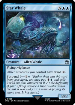NM Star Whale, MTG, Doctor Who, Magic the Gathering, 55 - Image 1