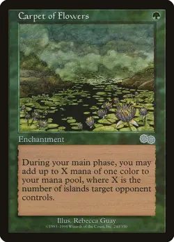 MTG Carpet of Flowers - 240 / English / Lightly Played - Image 1