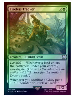 Tireless Tracker - Foil Fallout MTG - Image 1