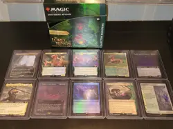 10 Rare Mythic Foil LOTR Magic The Gathering MTG Lord Of Rings Samwise Gamgee ++ - Image 1