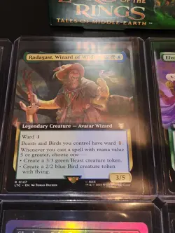 10 Rare Mythic Foil LOTR Magic The Gathering MTG Lord Of Rings Samwise Gamgee ++ - Image 3