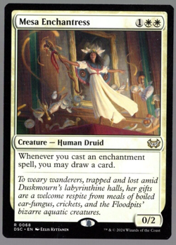 Mesa Enchantress 0068 Non Foil Rare Duskmourn MTG Near Mint - Image 1