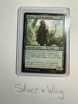 Dionus, Elvish Archdruid Anime x1, MTG, Foundations Jumpstart, J25, NM - Image 1