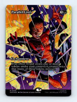 #36 2025 Marvel Universe Parallel Lives MYTHIC FOIL - Image 1