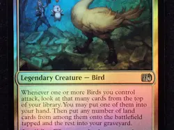 Choco, Seeker of Paradise Final Fantasy Foil - NM #215 MTG FIN - Image 3