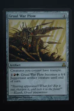 Magic The Gathering MTG GRUUL WAR PLOW Guildpact LP Lightly Played - Image 1