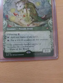 Tender Wildguide Showcase Rare, Bloomburrow #325, MTG Magic The Gathering - Image 2