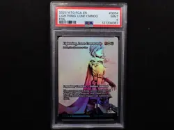 PSA 9 MTG Final Fantasy Lightning Lone Commando Through the Ages FOIL 0054 2025 - Image 1