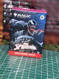 Magic: The Gathering Marvel Spider-Man Welcome Deck Black Venom Sealed New - Image 1