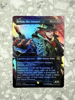 Ardyn, the Usurper (Borderless) #315 FOIL MTG Final Fantasy FIN NM X1 - Image 1