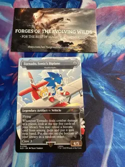 Tornado, Sonic's Biplane - Weatherlight Sonic Hedgehog Secret Lair - Image 1